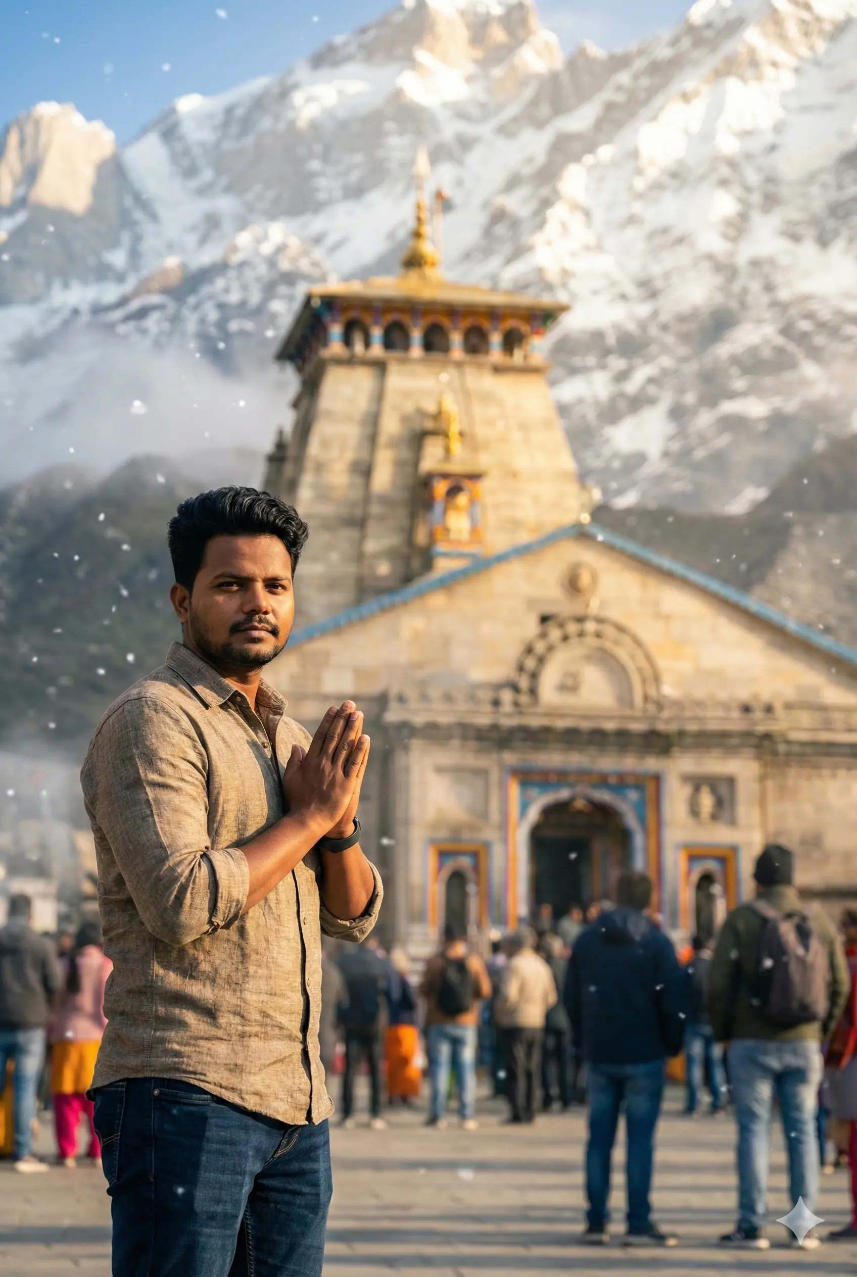 Kedarnath Temple Ai Image Text Prompts
