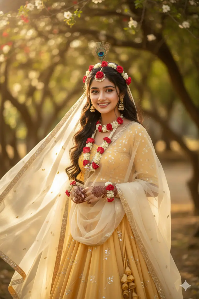 gemini ai photo prompt copy paste radha rani