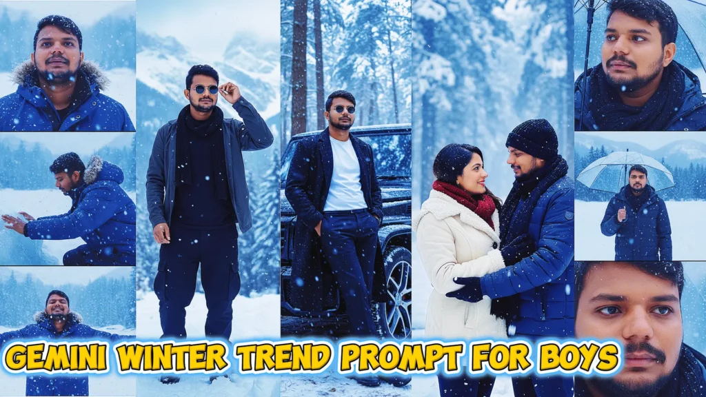 gemini winter trend prompt for boy