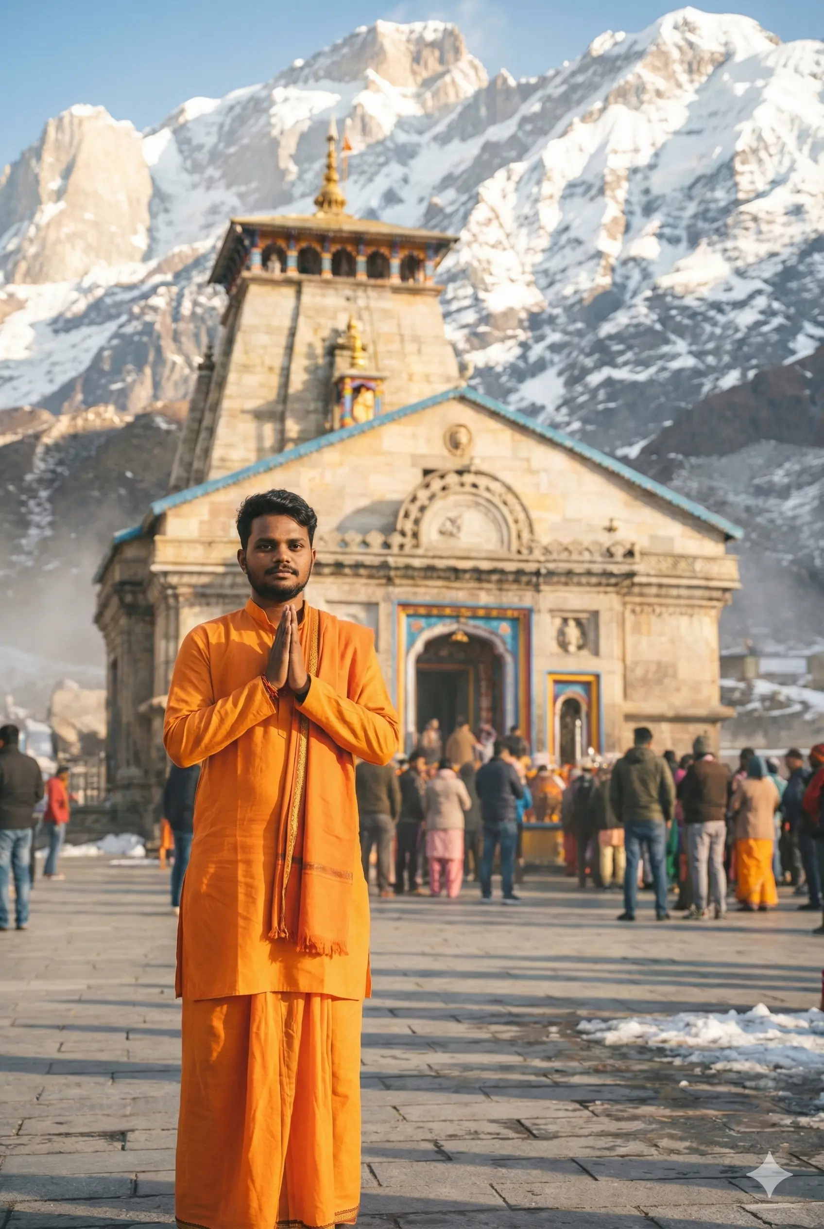 kedarnath temple prompt