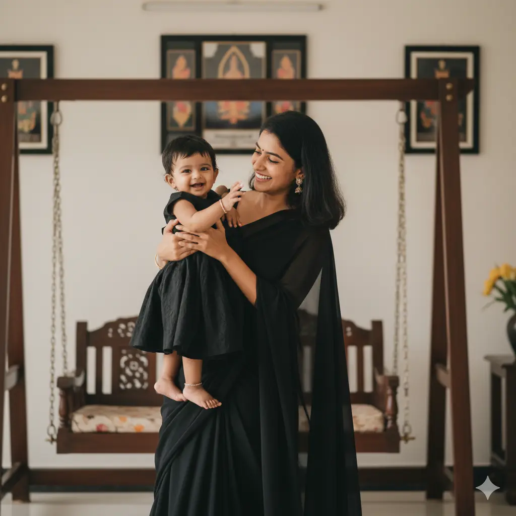 mom and baby girl gemini prompt