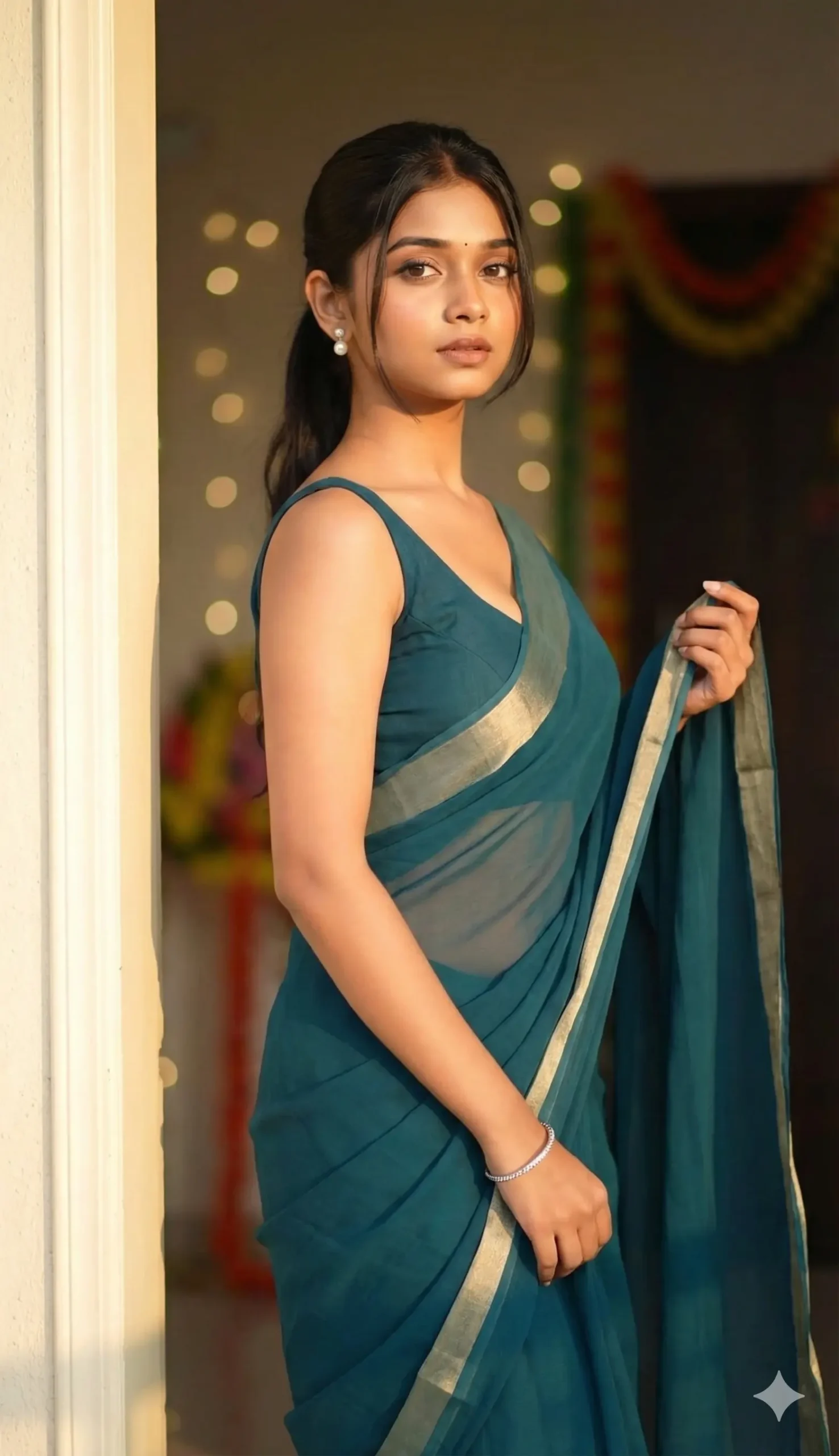 prompt for gemini ai saree look copy paste