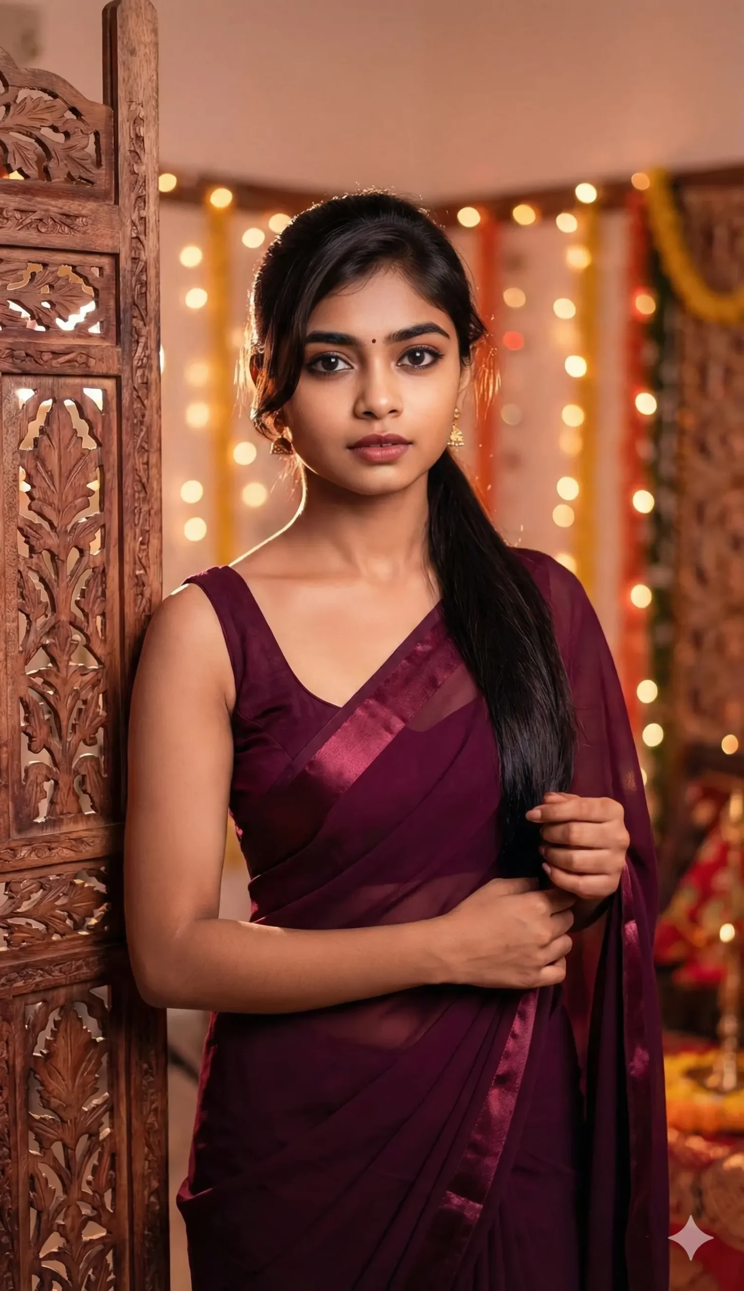 saree prompt for gemini text