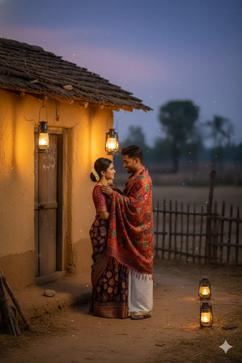 winter couple prompt Instagram