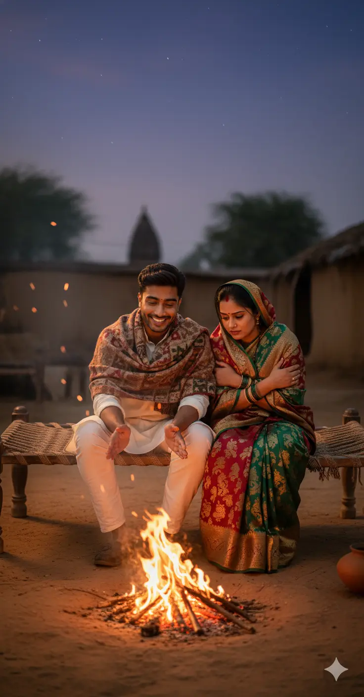 winter couple prompt