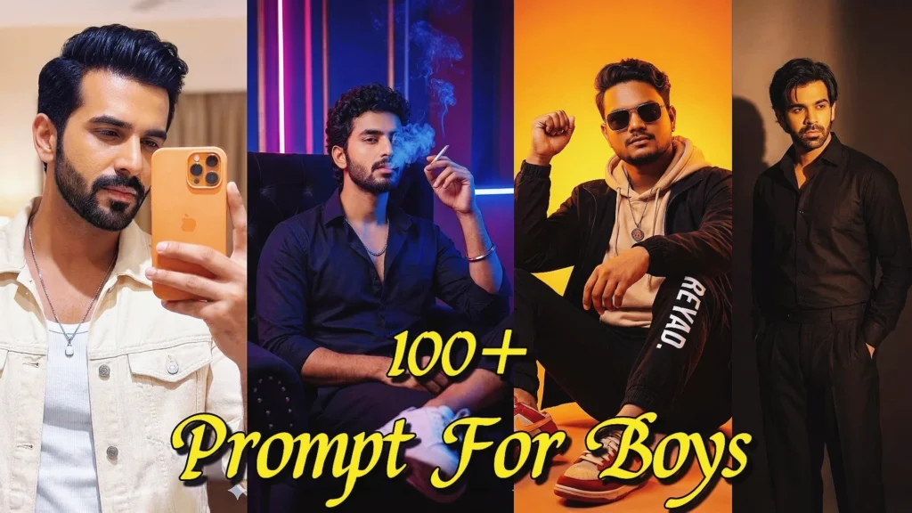 100+ Best viral gemini prompt for boys