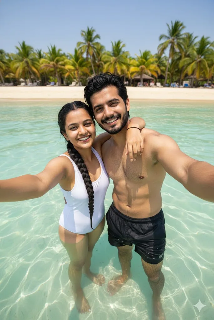 Couple kissing prompt for gemini ai