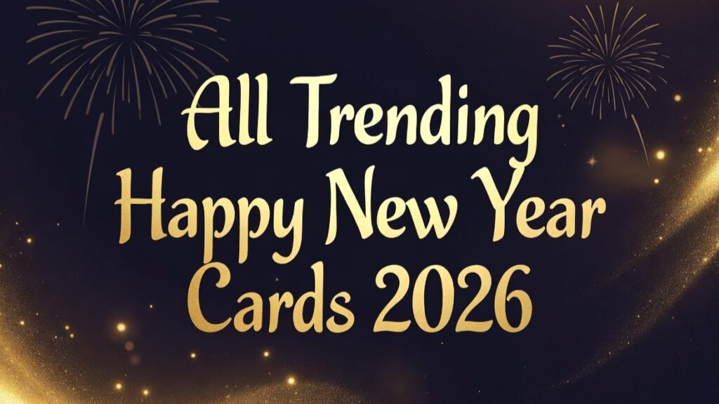 Happy New Year Cards 2026 Prompt
