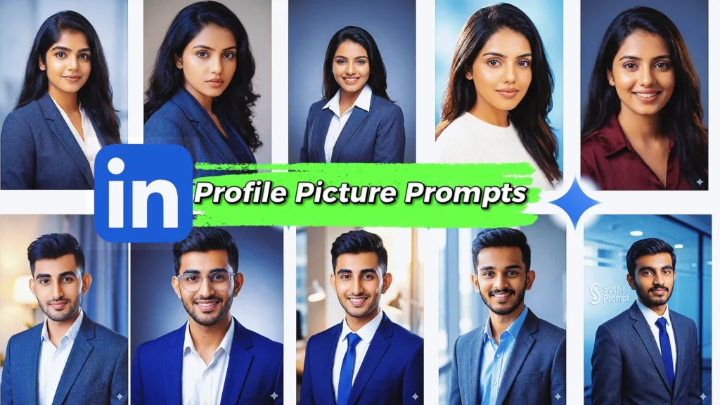 best ai prompt for linkedin profile picture