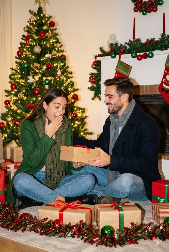 christmas photoshoot ideas for couples