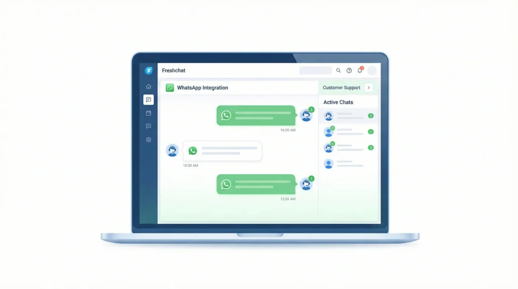 freshchat whatsapp integration