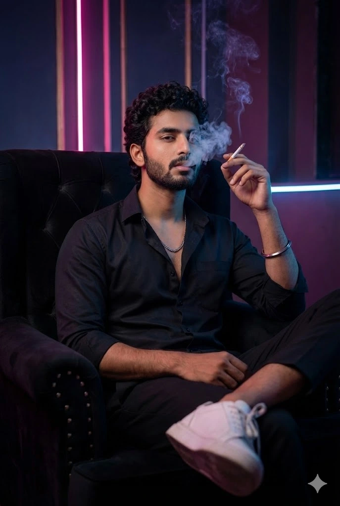 gemini ai photo prompt copy paste trending boy mafia style pose