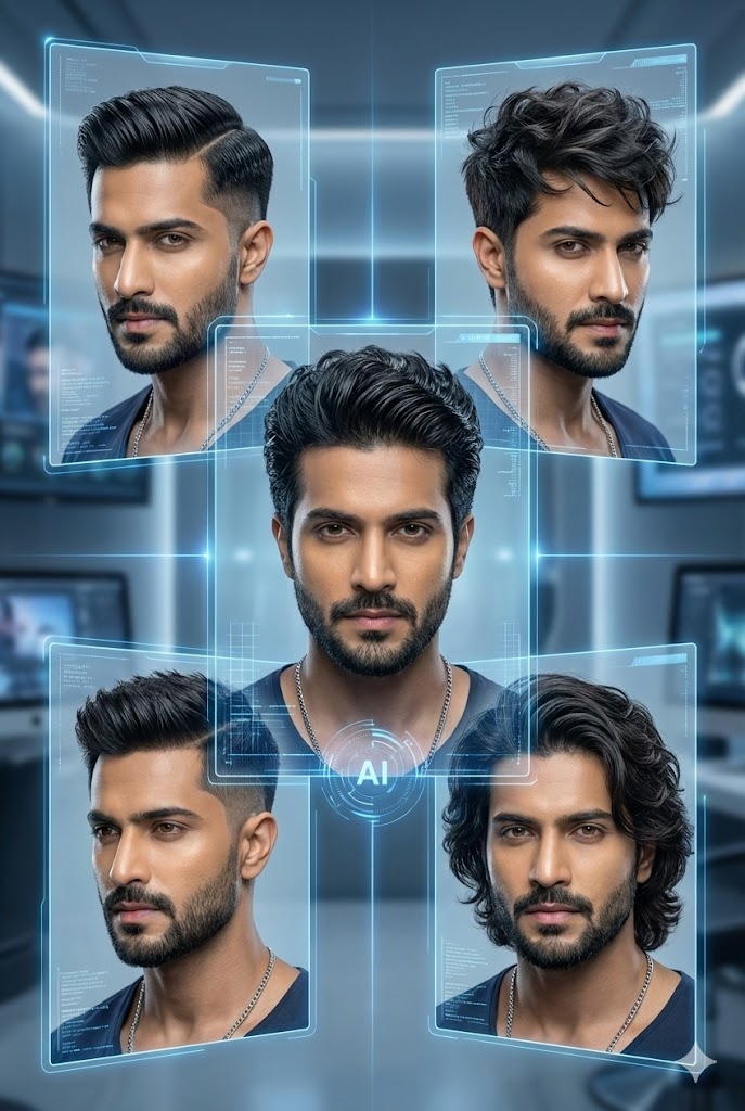 gemini ai-powered hairstyle guide for indian men