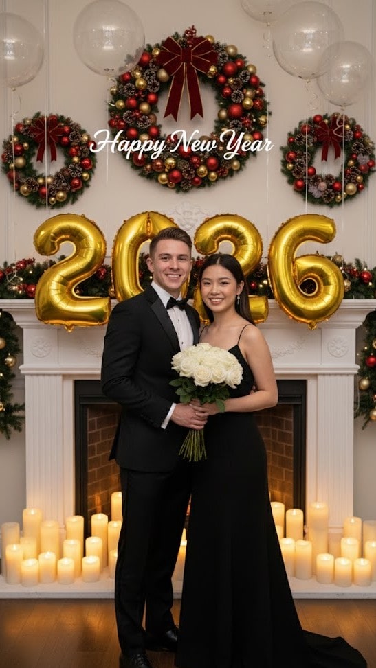 happy new year couple prompt free