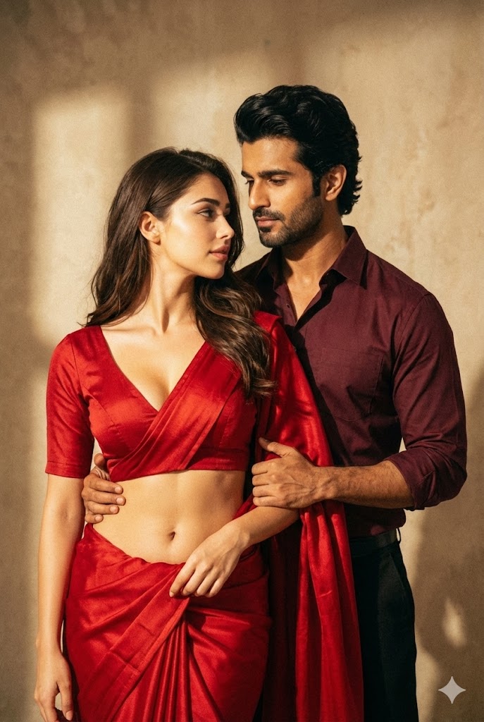 retro style prompt for gemini girl and boy