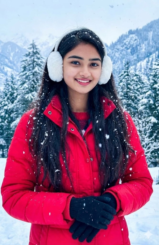 winter gemini prompt girl