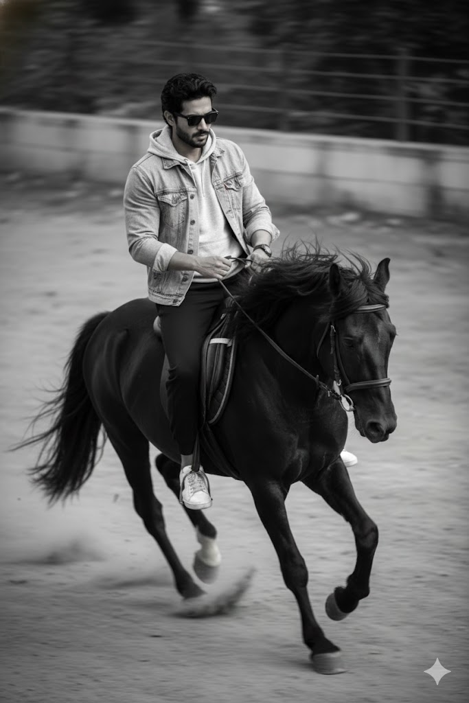 horse prompt ai photo editing