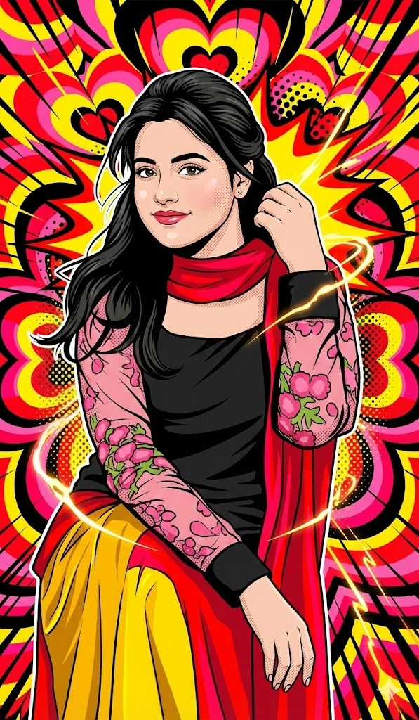 9 pop-art style prompt