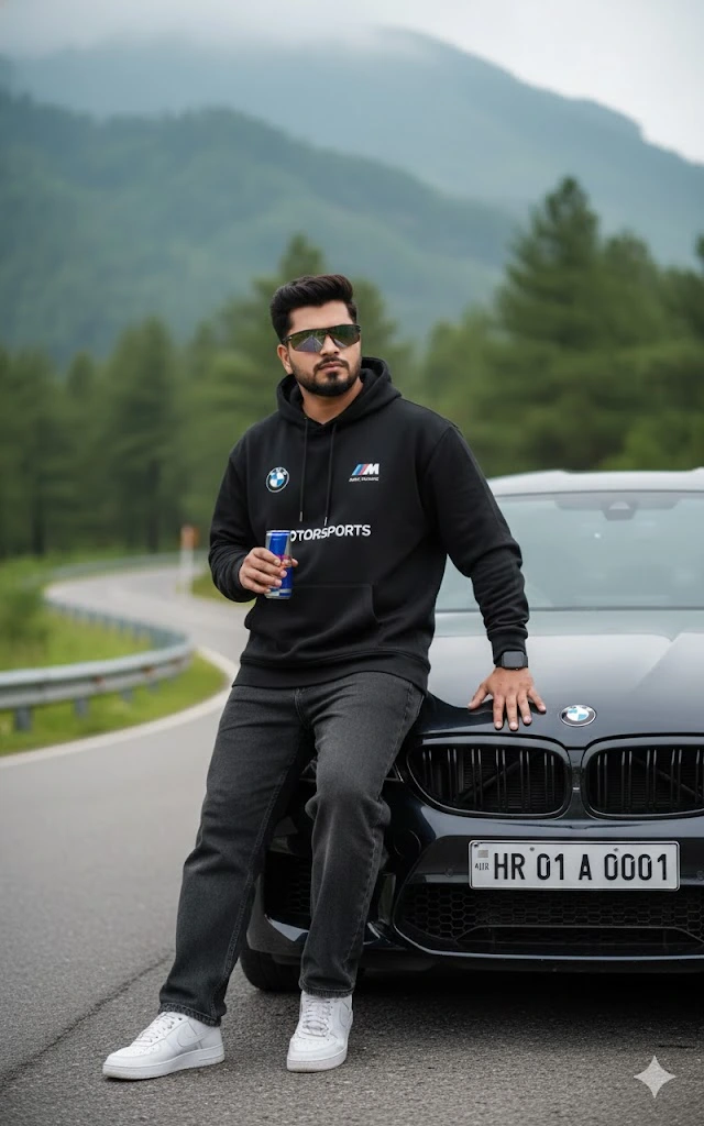 BMW m5 prompt gemini