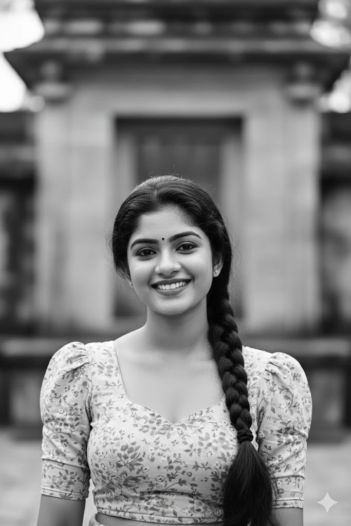 black and white cinematic photo prompt