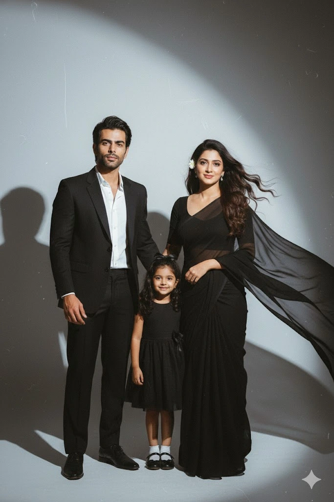 cute family picture prompt