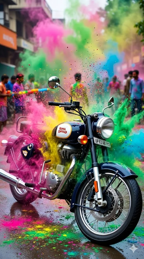 gemini bike holi prompt