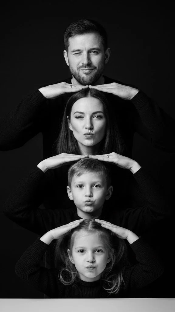 gemini prompt for family picture of 4 free