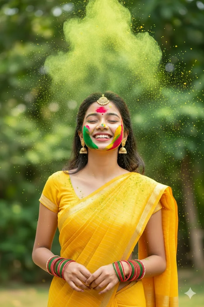 holi prompt for girls