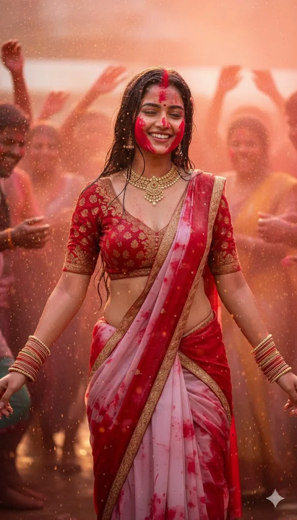 holi prompt for women