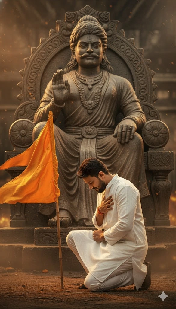 shivaji maharaj gemini prompt image