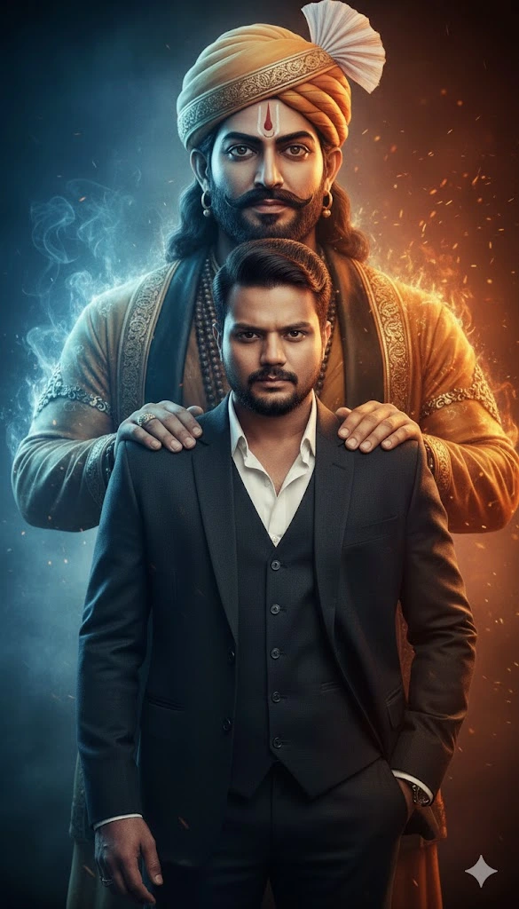 shivaji maharaj image prompt