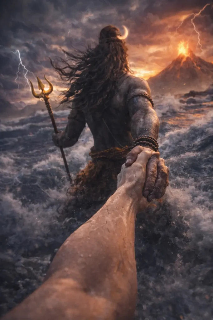 viral shivratri ai prompt for video