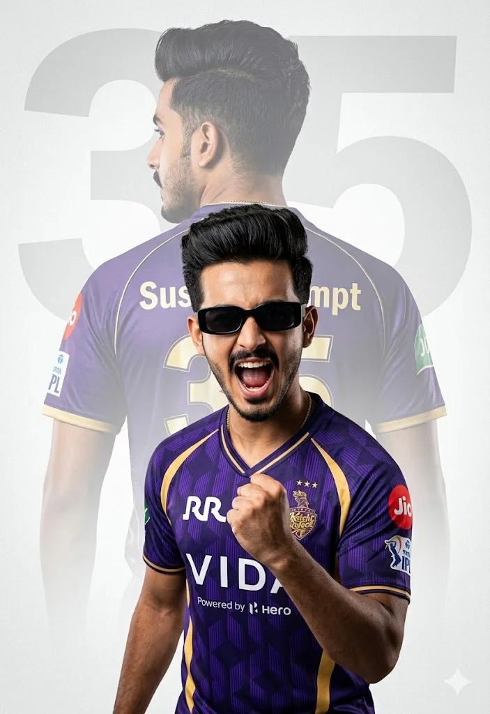 KKR Jersey Prompt Gemini