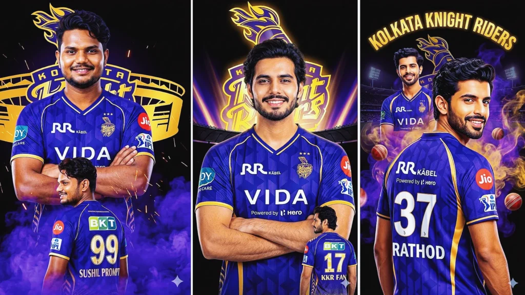 KKR Jersey Prompt for Gemini AI