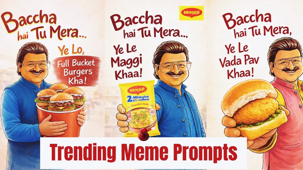 bacha hai tu mera trend prompt chatgpt