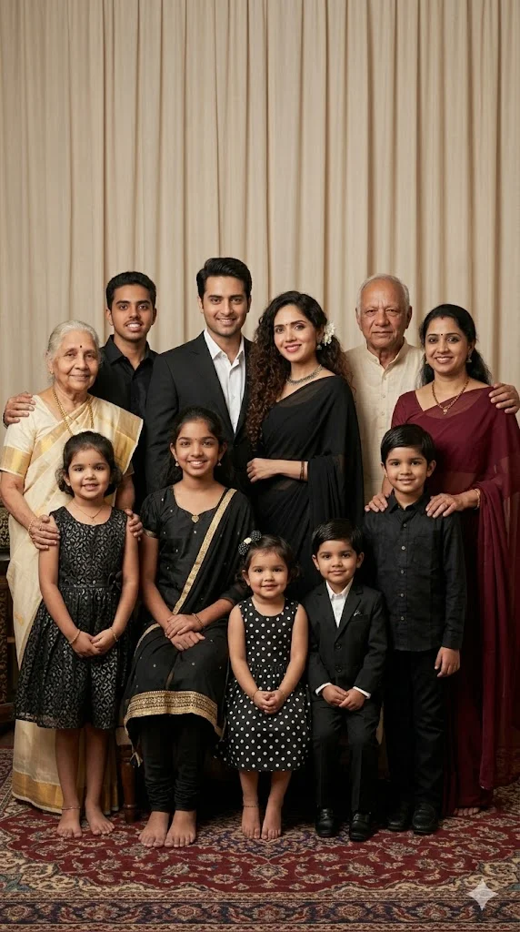 copy paste prompt for family of 10 gemini ai