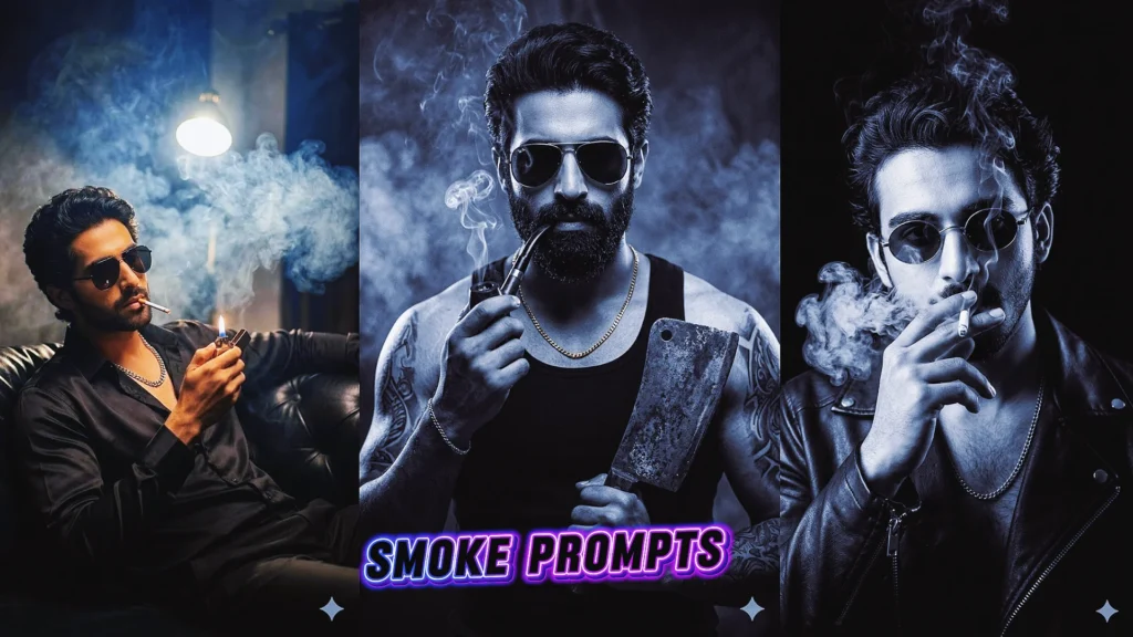 gemini ai photo prompt copy paste trending boy smoking