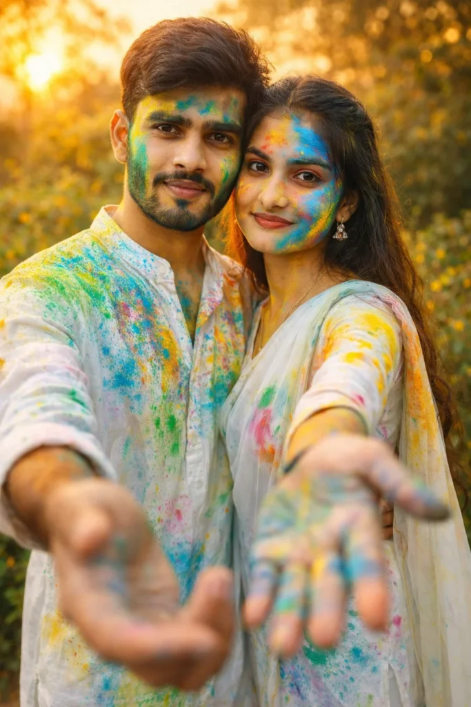 holi prompt couple chatgpt