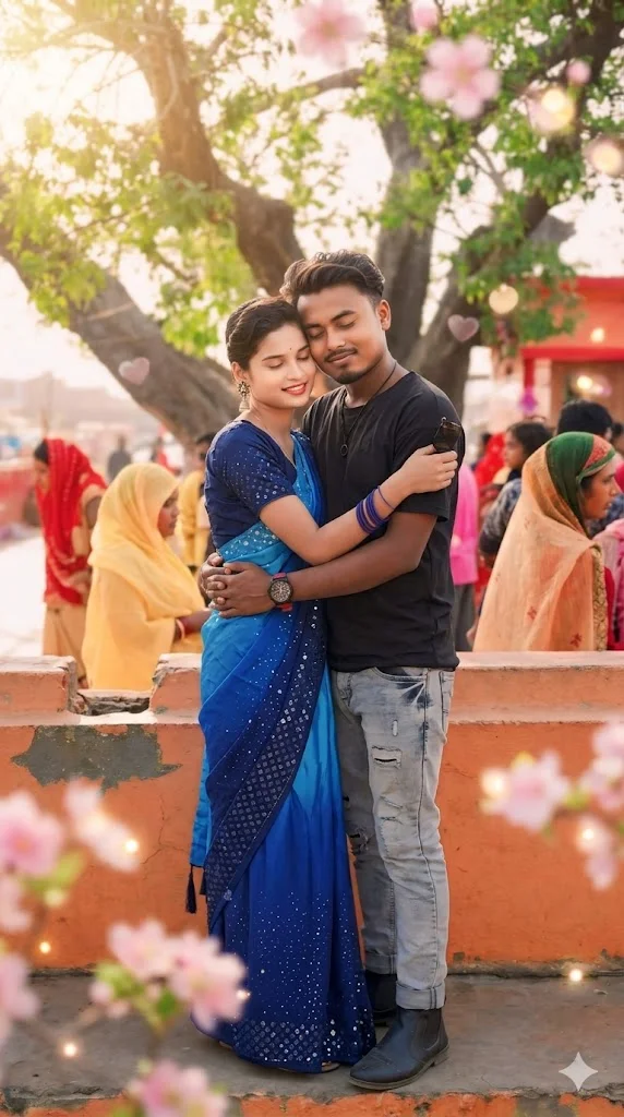 husband and wife photo edit prompt