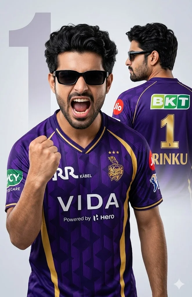 kkr jersey template