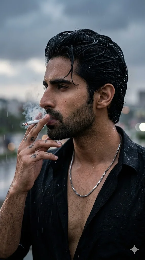 smoking wing ai image prompt generator saurabh patil