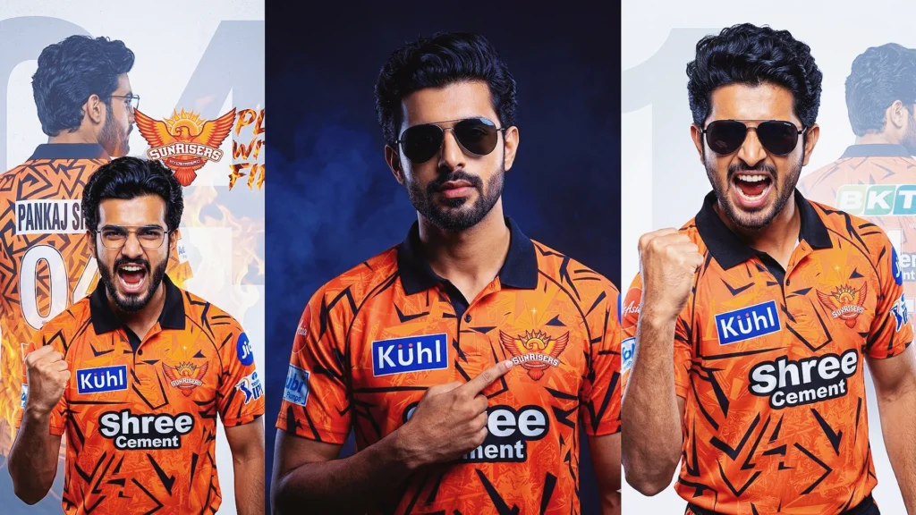 srh jersey prompt for gemini