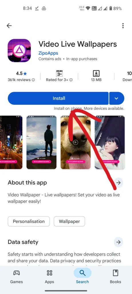 video live wallpaper free download