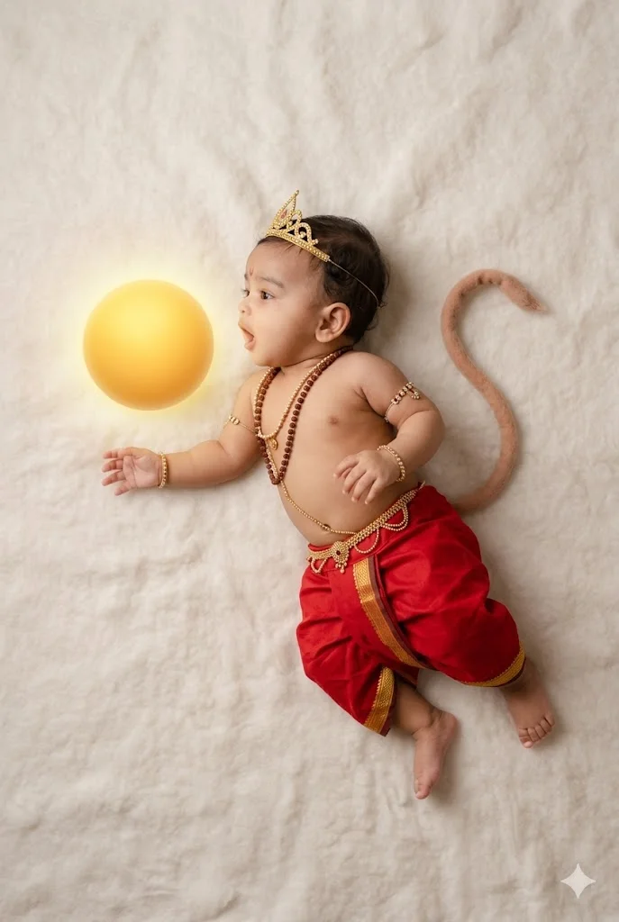 Hanuman Jayanti Photo Editing Prompt