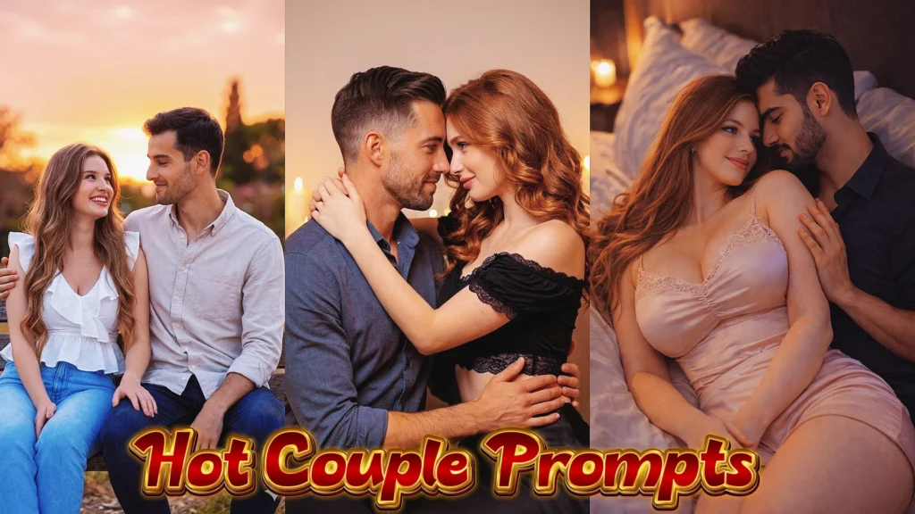 hot romantic couple gemini prompts