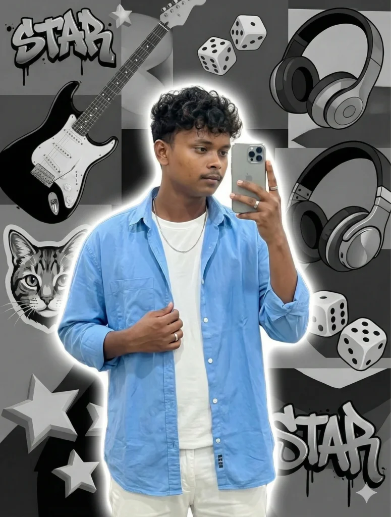 mirror selfie prompt for boy instagram