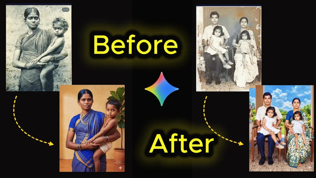 old photo restoration prompt gemini