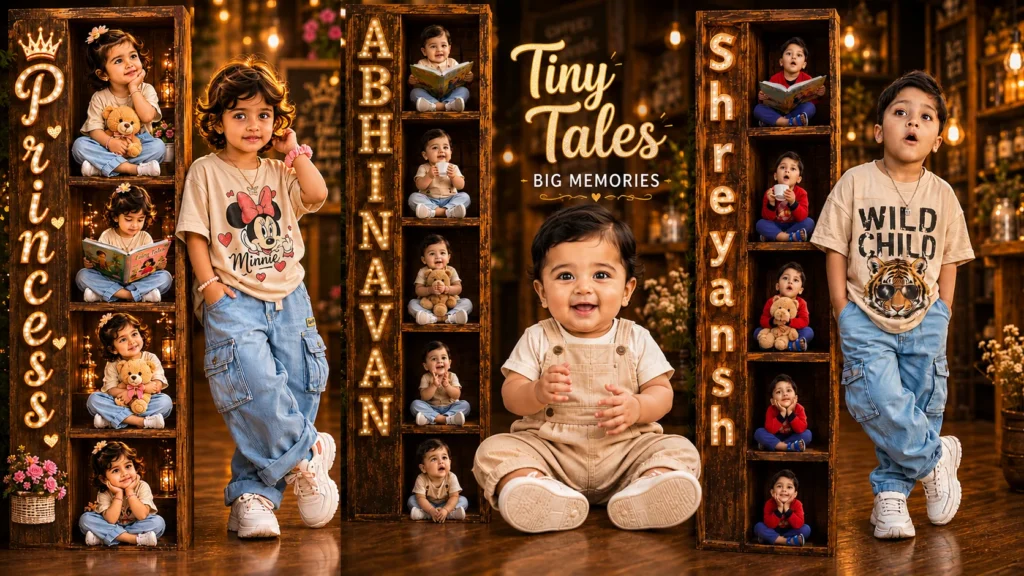 Trending baby photo editing prompts
