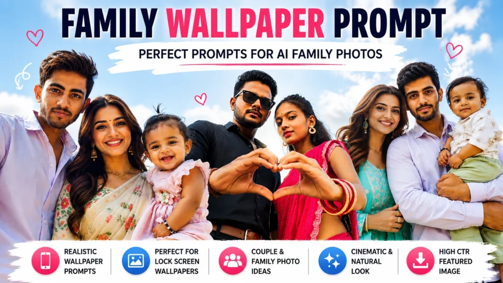 family wallpaper prompt