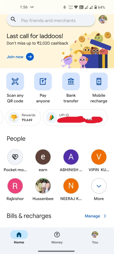 gpay refer and earn